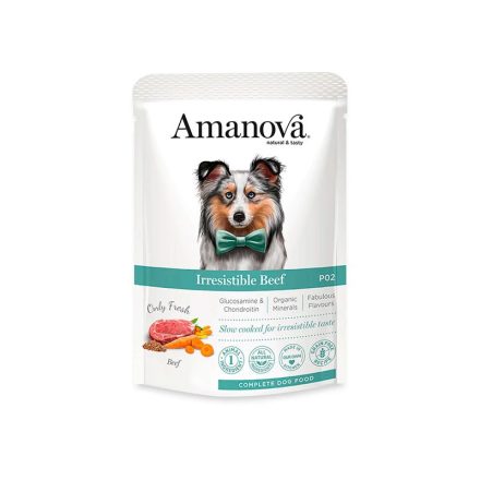 Amanova Dog Pouch Adult Irresistible Beef 100g