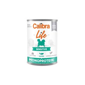 Calibra Dog Life Sensitive Salmon with Rice konzerv 400g