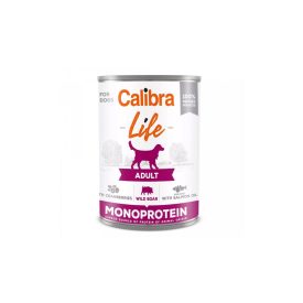   Calibra Dog Life Adult Wild Boar with Cranberries konzerv 400g