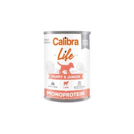 Calibra Dog Life Puppy&Junior Lamb with Rice konzerv 400g