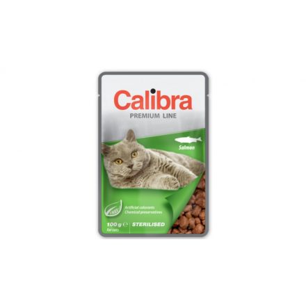 Calibra Cat Premium Line STERILISED Salmon alutasakos 100g