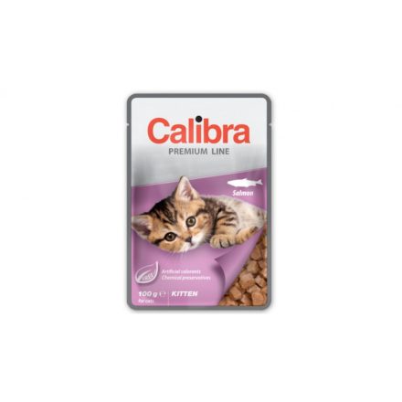 Calibra Cat Premium Line KITTEN Salmon alutasakos 100g