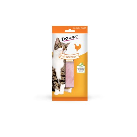 Dokas csirkemellfilé macska 22g