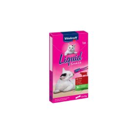 Vitakraft Cat Liquid Snack Marha Inulinnal 6x15g