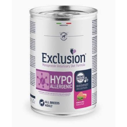 ED Exclusion Diet Hypoallergenic Pork and Pea all breeds 400g