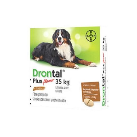 Drontal plus dog 35kg tabletta 1db