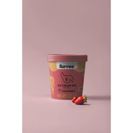 Fürree Természetes Fagyipor Kutyáknak Eper 60g