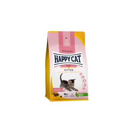 Happy Cat Kitten baromfi 300g