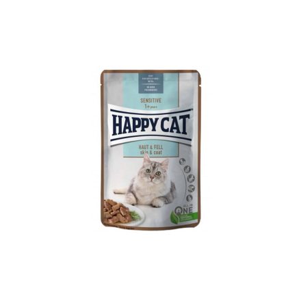 Happy Cat Pouch Szósz Sensitive Skin&Coat 85g