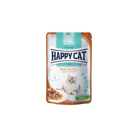 Happy Cat Pouch Szósz Sensitive Skin&Coat alutasakos 85g