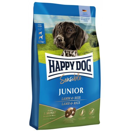 Happy Dog Sensible Junior lamm&reis 10kg