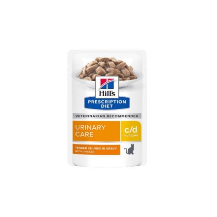 Hill's PD Feline C/D Urinary Care Pouch Chicken 85g