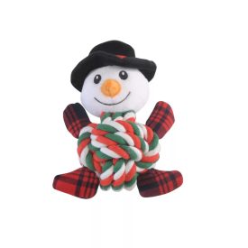 Camon sípoló köteles hóember 17cm