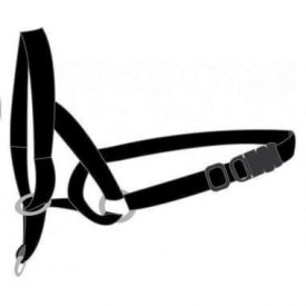 FGO halti szájszíj fekete S