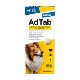 AdTab 900mg rágótabletta kutya 22-45kg 1x