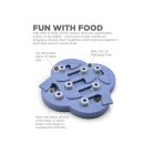 Outward Hound Dog Hide N' Slide lila interaktív csemege kirakós kutyajáték level 2