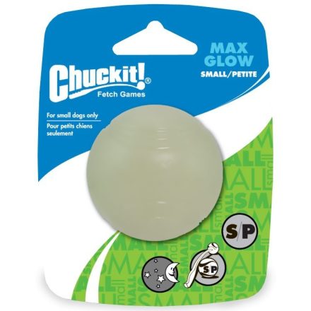 Chuckit Max Glow fluoreszkáló labda S