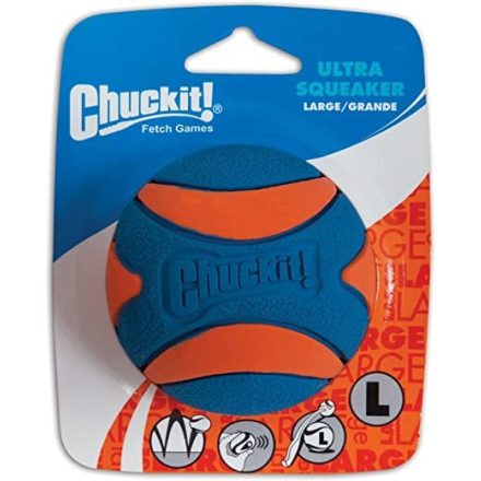 Chuckit Ultra Squeaker sípolós labda L