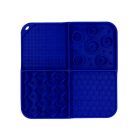 Eat Slow Live Longer Dimensions Rectangle - Lick Mat kék