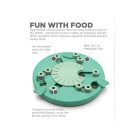 Outward Hound Dog Worker zöld interaktív csemege kirakós kutyajáték level 3