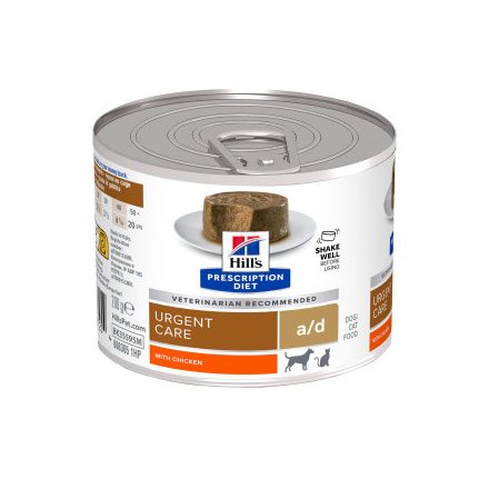Hill's PD Canine/Feline A/D Urgent Care konzerv 200g