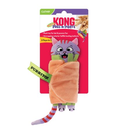 KONG macskajáték Pull A Partz Purrito