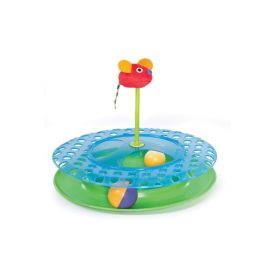 Outward Hound Cheese Chase Catnip interaktív macskajáték