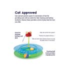 Outward Hound Cheese Chase Catnip interaktív macskajáték