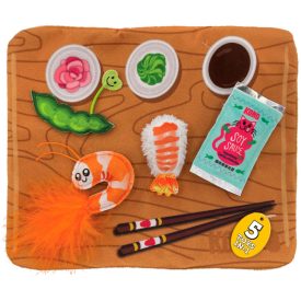 KONG macskajáték Pull-A-Partz Sushi 22x27cm