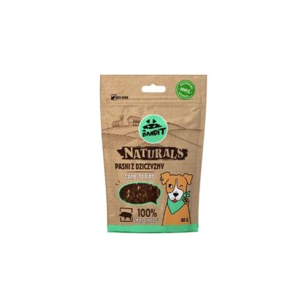Mr. Bandit Naturals vad csíkok 80g