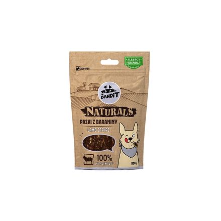 Mr. Bandit Naturals bárány csíkok 80g