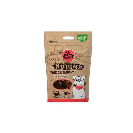 Mr. Bandit Naturals marha csíkok 80g