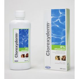 Clorexyderm 4%-os sampon 250ml