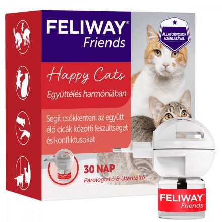 Feliway Friends párologtató+ utántöltő 48ml