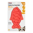 Outward Hound Fishie Fun Feeder Slo Mat macskatál, pink