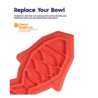 Outward Hound Fishie Fun Feeder Slo Mat macskatál, pink