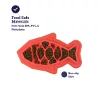 Outward Hound Fishie Fun Feeder Slo Mat macskatál, pink