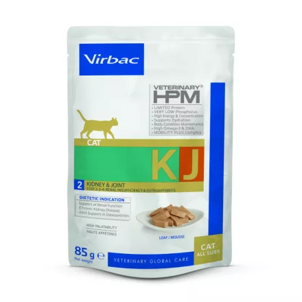 Virbac HPM Diet Cat Kidney & Joint ② alutasakos 85g
