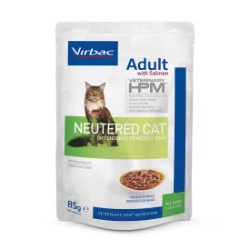Virbac Adult Neutered Cat salmon alutasakos 85g