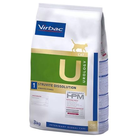 Virbac HPM Diet Cat Urology Struvite Dissolution 1,5kg