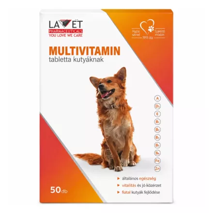 Lavet multivitamin tabletta kutya 50x