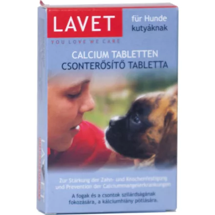 Lavet csonterősítő tabletta kutya 50x