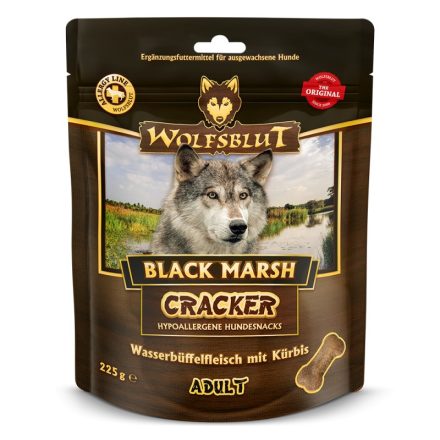 Wolfsblut Black Marsh Cracker - vízibivaly tökkel 225g