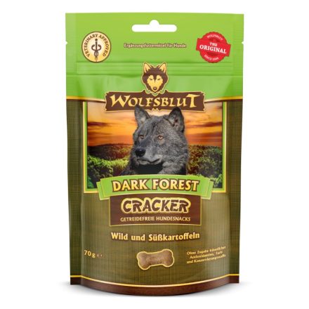 Wolfsblut Dark Forest Cracker - vad édesburgonyával 70g