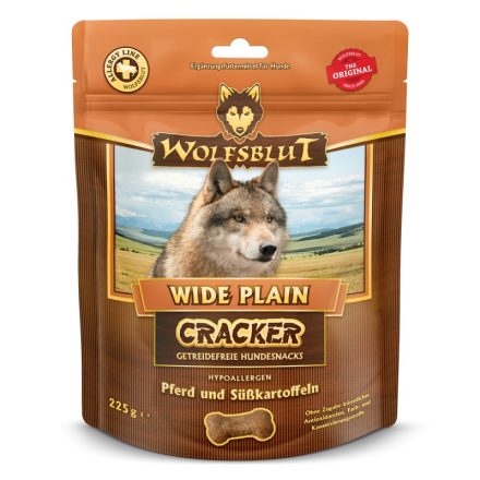 Wolfsblut Wide Plain Cracker - ló édesburgonyával 225g